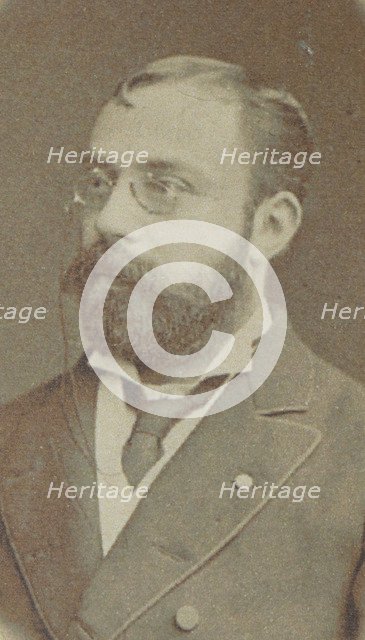 Portrait of the conductor and composer Enrico Bevignani (1841-1903), Early 1880s.