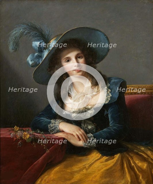 Antoinette Elisabeth Marie d'Aguesseau, comtesse de Ségur (1756-1828) , 1785. Creator: Vigée Le Brun, Louise Élisabeth (1755-1842).