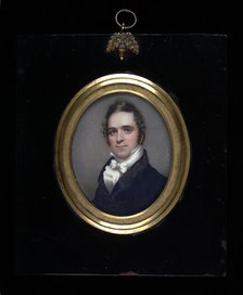 Portrait of a Gentleman, ca. 1825. Creator: Fitz Hugh Lane.