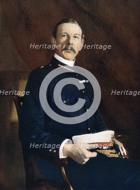 Lieutenant General Sir HE Colvile, Commander of the 9th Division, South Africa Field Force, 1902.Artist: Elliott & Fry