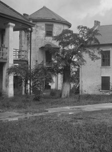 Jackson Barracks, New Orleans, between 1920 and 1926. Creator: Arnold Genthe.
