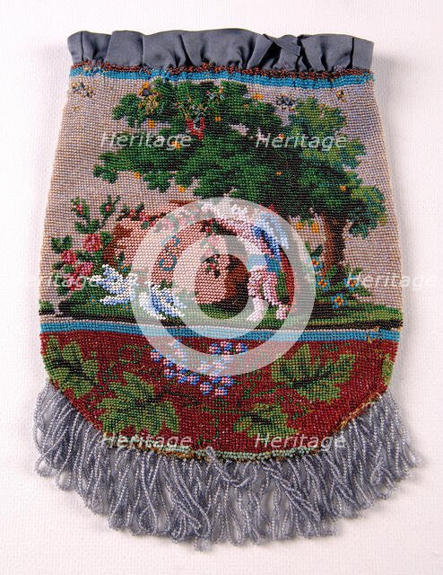 Pouch, American, ca. 1860. Creator: Unknown.