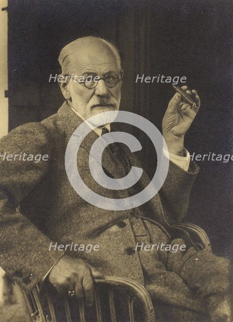 Sigmund Freud, ca 1921.