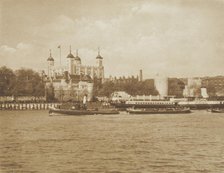 The Tower of London. From the album: Photograph album - London, 1920s. Creator: Harry Moult.