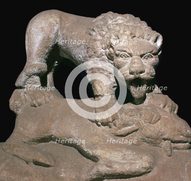 The `Romano-British Corbridge Lion, 2nd century. Artist: Unknown