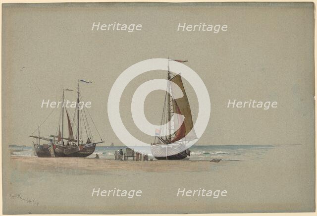 Blankenberge No.3, 1875. Creator: William Stanley Haseltine.
