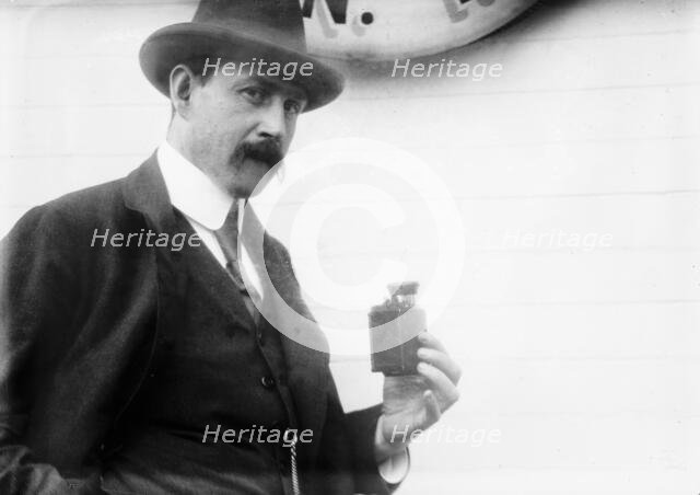 German Scientist with detective camera, between c1910 and c1915. Creator: Bain News Service.