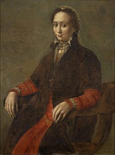 Portrait of Livia de Lanchi, Third quarter of 16th century. Creator: Anguissola, Europa (c. 1548/50-1578).
