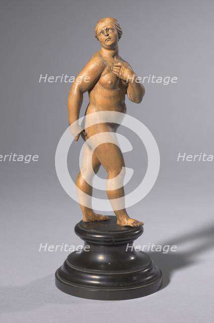 Eve Expelled from Paradise, c. 1640. Creator: Leonhard Kern (German, 1588-1662).