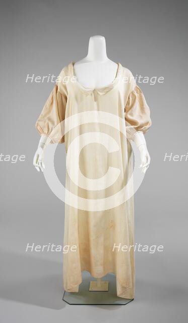 Chemise, American, ca. 1822. Creator: Unknown.