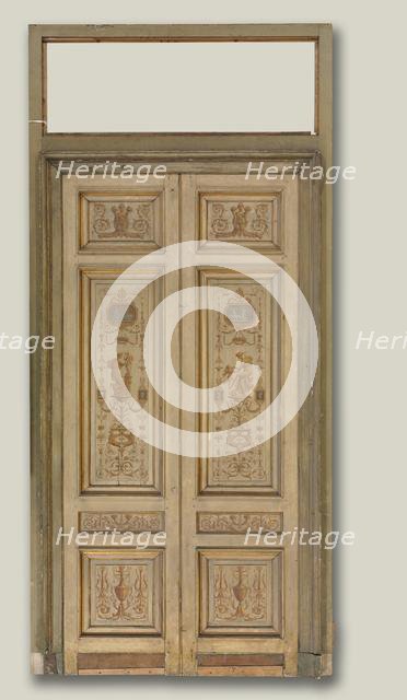 Double-Leaf Doors, 1790s. Creator: Pierre Rousseau (French, 1751-1829).