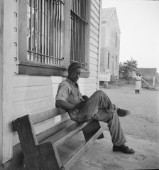 Negro boy, Hill House, Mississippi, 1936. Creator: Dorothea Lange.
