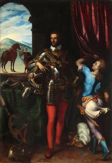 Portrait of Ottavio Farnese (1524-1586), Duke of Parma and Piacenza, 1551-1554. Creator: Campi, Giulio (1507-1573).