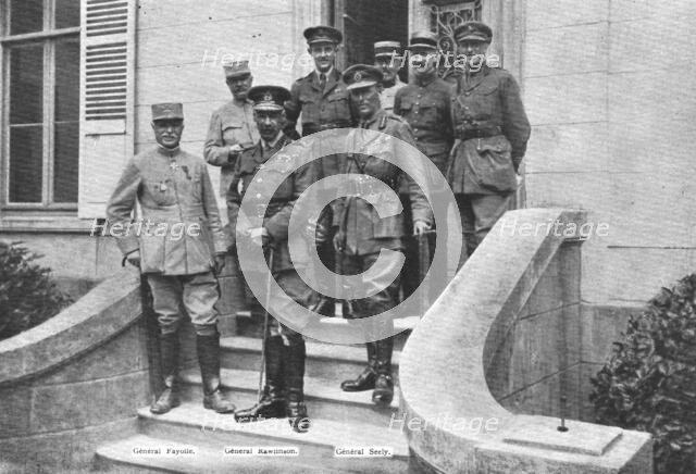 'L'offensive de la Somme: L'offensive Franco-Britannique; une entrevue des commandants', 1916. Creator: Unknown.