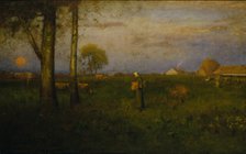 Sundown, 1884. Creator: George Inness.