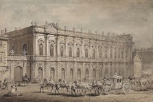 The Museum of Court Carriages (The Stables Museum) in St. Petersburg, 1860-1861.