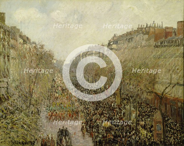 Boulevard Montmartre: Mardi Gras, 1897.