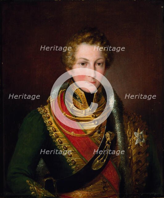 Portrait of King Ferdinand II of Portugal (1816-1885). Creator: Anonymous.