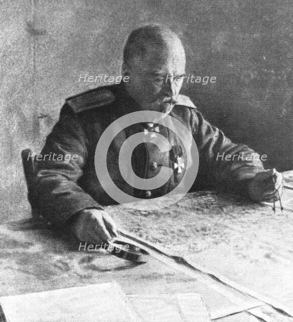 ''L'offensive russe; Le general Sakharoff', 1916 (1924) Creator: Unknown.