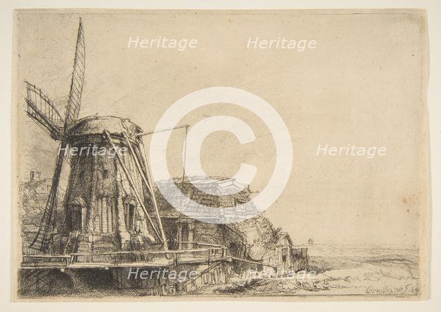 The Windmill, 1641. Creator: Rembrandt Harmensz van Rijn.