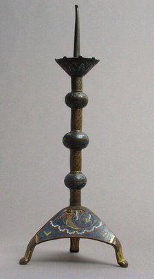 Candlestick, French, ca. 1190-1200. Creator: Unknown.