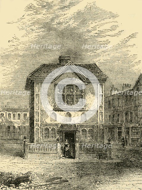 'Hicks's Hall (about 1750)', (c1872). Creator: Unknown.