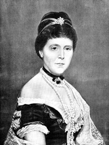 The late Empress Augusta of Germany and Queen of Prussia, 1890. Creator: Unknown.