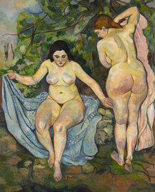 Two Nudes or The Bath, 1923. Creator: Valadon, Suzanne (1865-1938).