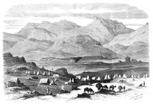 The Abyssinian Expedition: General Sir Robert Napier's camp at Adigerat, 1868. Creator: Unknown.