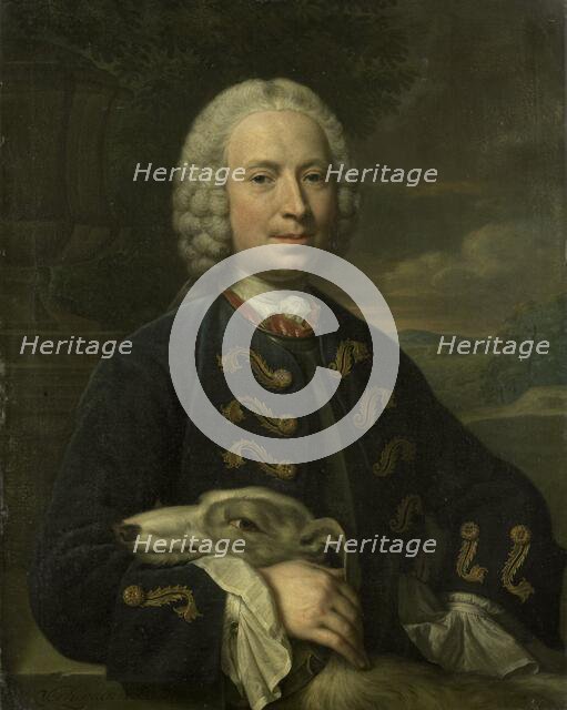 Portrait of Coenraad van Heemskerck, Count of the Holy Roman Empire, Lord of Achttienhoven and Den B Creator: Mattheus Verheyden.