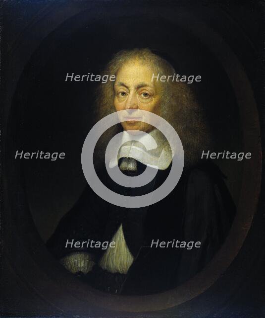 Portrait of Constantijn Huygens (1596-1687), 1672. Creator: Gaspar Netscher.