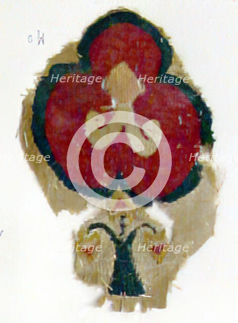 Textile Fragment, Coptic, 5th century. Creator: Unknown.