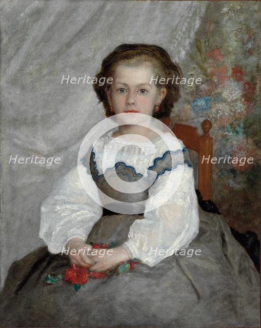 Romaine Lacaux, 1864. Creator: Pierre-Auguste Renoir (French, 1841-1919).