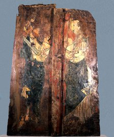 Back of a Polyptych with Saints Peter and Paul, from Sant Martí Sarroca, Penedes.