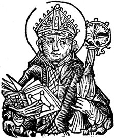 Thomas a Becket (1118-1170), English churchman, saint and martyr, 1493. Artist: Unknown