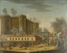 Storming of the Bastille. Arrest of M. de Launay, July 14, 1789. Creator: Unknown.
