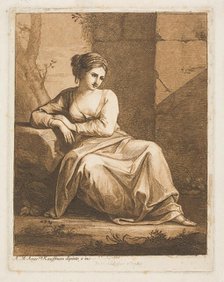 The Muse, 1766. Creator: Angelica Kauffman.