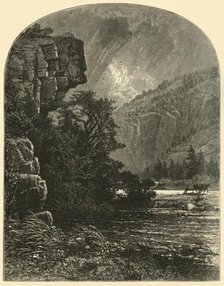 'Profile Rock', 1874.  Creator: W. J. Linton.