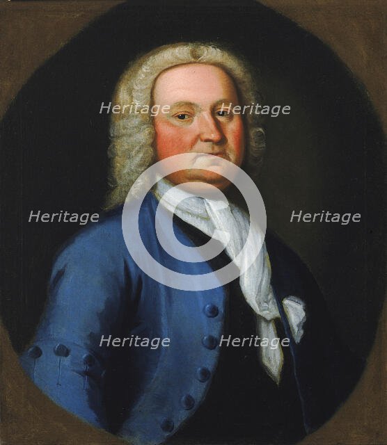 Dr. Gustavus Brown, 1742. Creator: Gustavus Hesselius.