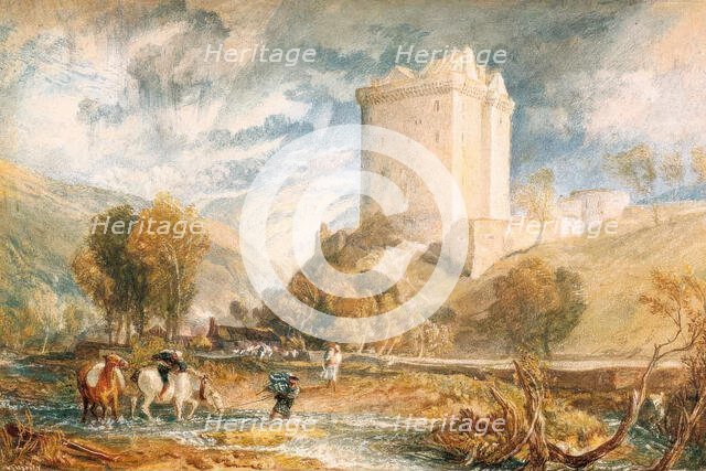 Borthwick Castle, 1818. Creator: JMW Turner.