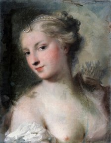 'Diana', after 1746.  Artist: Rosalba Giovanna Carriera