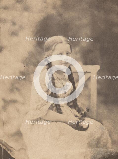 Marie LaPorte, mid 1850s. Creator: Charles Ozanam.