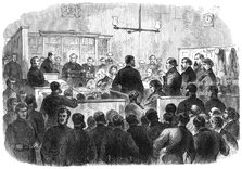 The Fenian Prisoners at the Bow-Street Police Court: examination of the prisoners, 1868. Creator: Unknown.