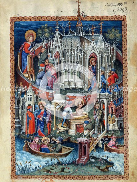 Scenes from the Life of Saint John the Evangelist, Early 15th cen..