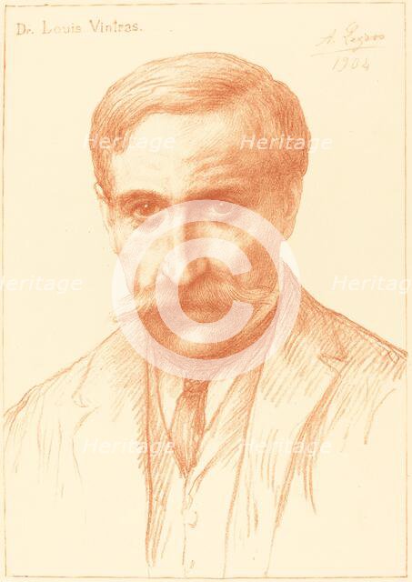 Dr. Louis Vintras, 1904. Creator: Alphonse Legros.