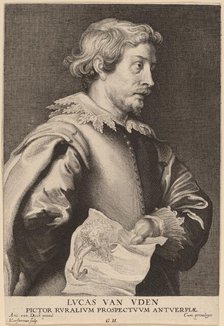 Lucas van Uden, probably 1626/1641. Creator: Lucas Vorsterman.