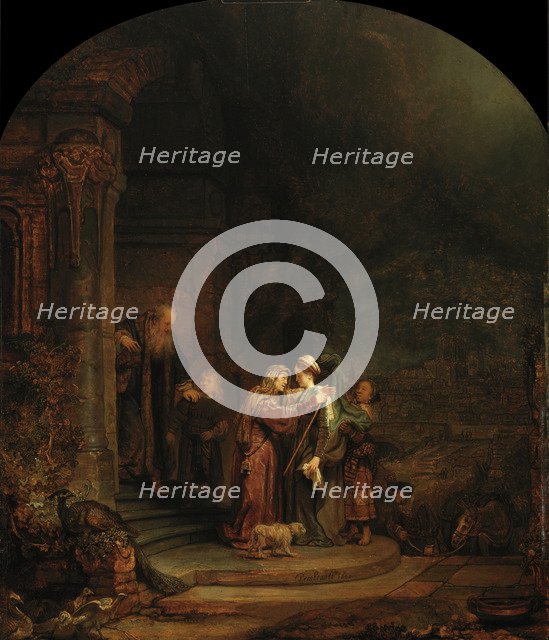 The Visitation, 1640. Artist: Rembrandt van Rhijn (1606-1669)