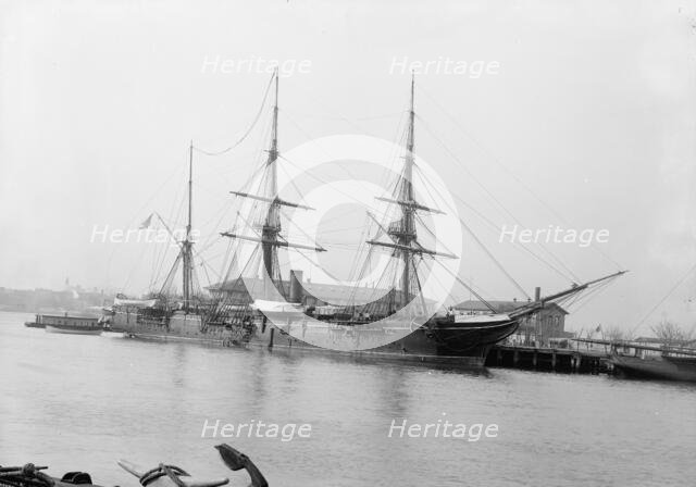U.S.S. Enterprise, between 1890 and 1901. Creator: Unknown.