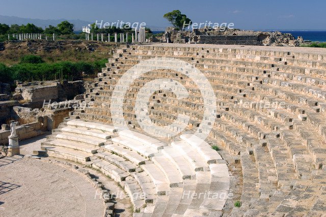 Roman theatre, Salamis, North Cyprus.