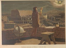 Copernicus in Rome. From: La ciencia y sus hombres, 1879. Creator: Planella y Rodríguez, Juan (1849-1910).